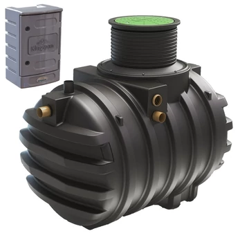 BioFicient 1 háztartási szennyvíz tisztító külső fúvóval