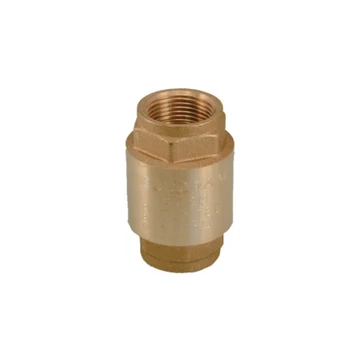 Europa réz rugós visszacsapó szelep 1" (réz csappantyú)