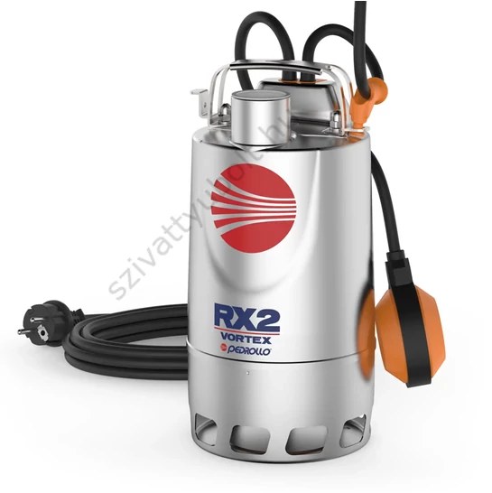Pedrollo RXm 3/20 Vortex búvárszivattyú 10m tápvezetékkel