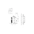 Grundfos CUE 3x380-500V IP20 55kW 106A/105A körvonalrajz